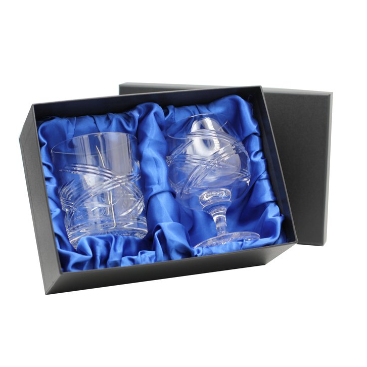 Celebration 1whisky 1 Brandy Brandy Presentation Box