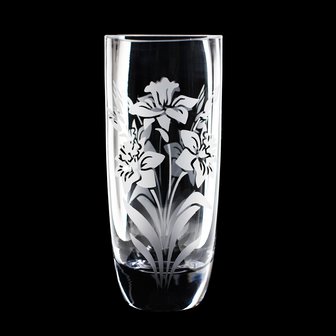 Daffodil  9" Barrelette Vase 