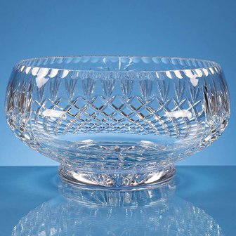 25cm Lead Crystal Presentation Bowl