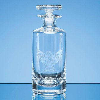 0.15ltr Handmade Round Mini Decanter