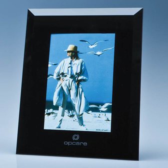 Black Surround Glass Frame for 4inchinch x 6inchinch Photo  H or V
