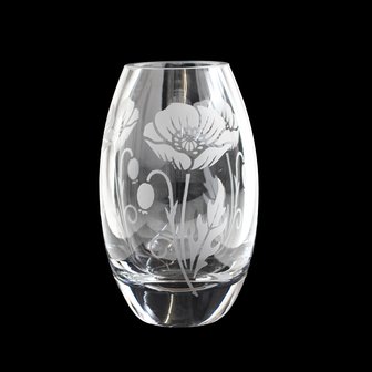 Poppy Barrel Vase 9"