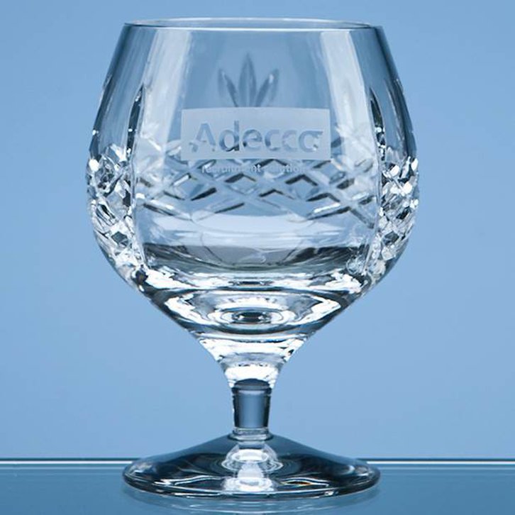 350ml Mayfair Crystalite Panel Brandy