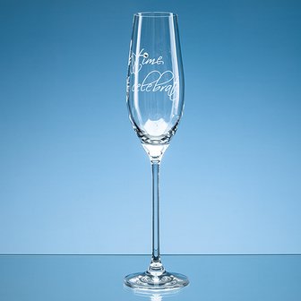 210ml Its time to celebrate Diamante Champagne Flute