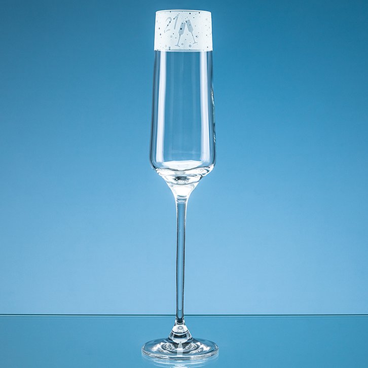 190ml 21 Frieze Design Champagne Flute