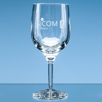 280ml Grosvenor Lead Crystal Goblet with Star Cut Base