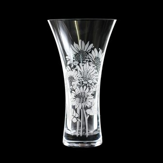 Sunflower 7"Waisted Vase