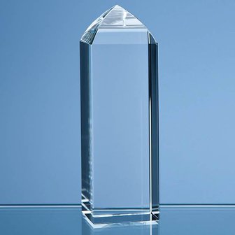 12.5cm Optical Crystal Mini Tower Rectangle